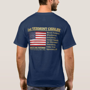 T-shirt 1ère cavalerie du Vermont (BH)