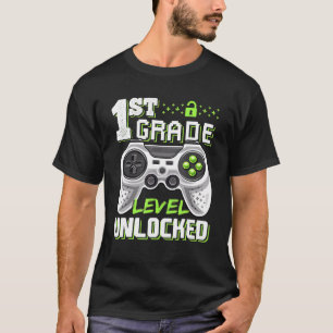T-shirt 1ère classe Jeu déverrouillé Premier jour de l'éco