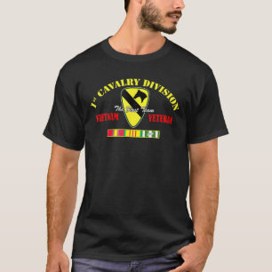 T-shirt 1Ere Division De Cavalerie Vietnam Vétérinaire Le