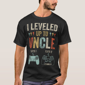 T-shirt 1ère fois oncle nouveau premier oncle de jeu de la