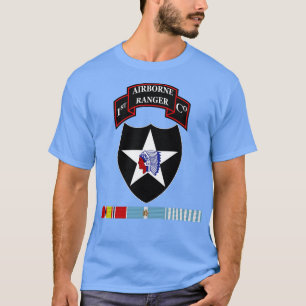 T-shirt 1ère Infanterie Co 2e ID SSI w KOREA SVC X