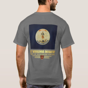 T-shirt 1ère infanterie de Virginie (f10)