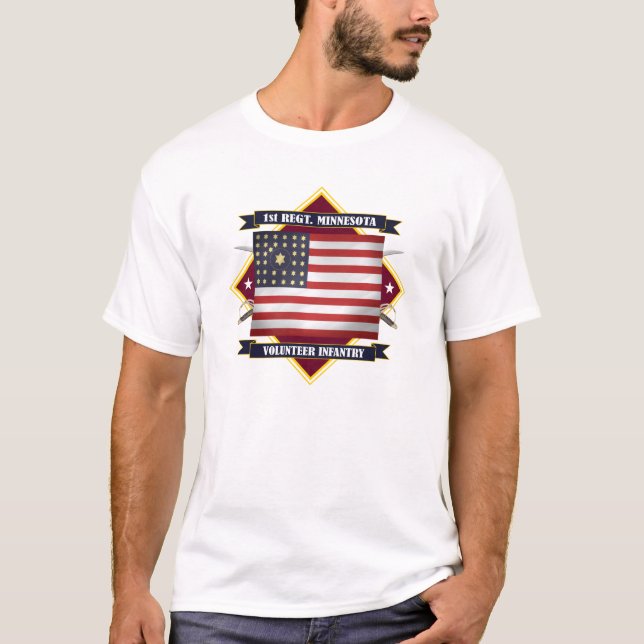 T-shirt 1ère Infanterie du Minnesota (Devant)