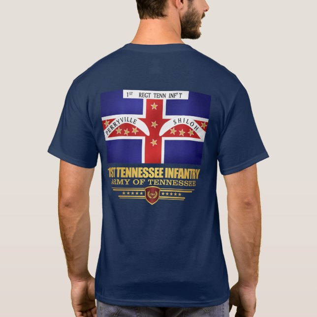 T-shirt 1ère Infanterie du Tennessee (Dos)