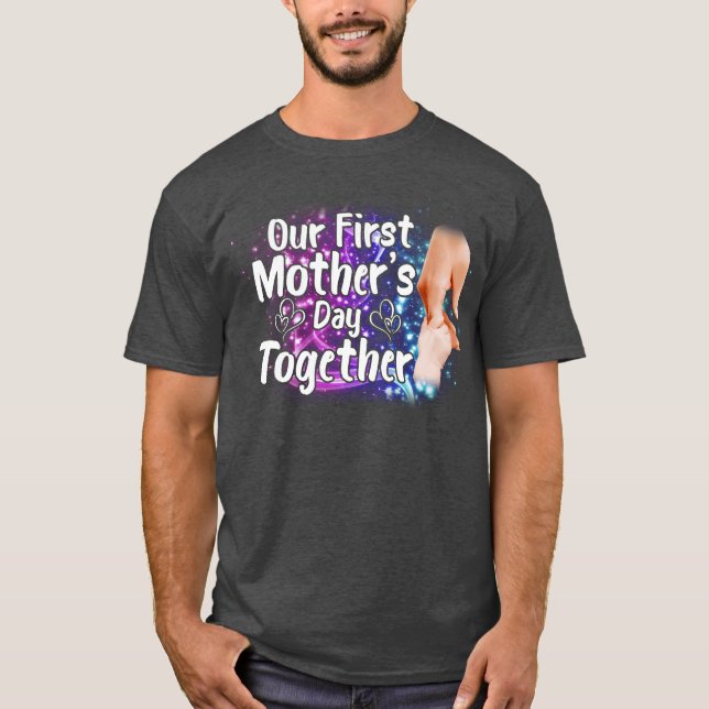T-shirt 1ère mère Dayogther drôle (Devant)