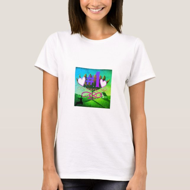 T-shirt 1ère scène de rêve de maman (Devant)