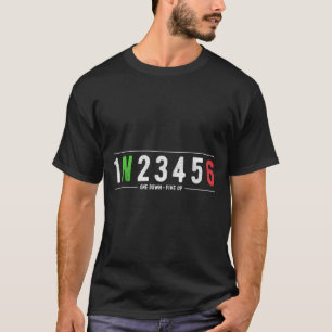 T-shirt 1N23456 Moto Décalage Motard Moto Motard