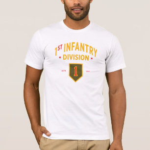 T-shirt 1re division d'infanterie - armée américaine