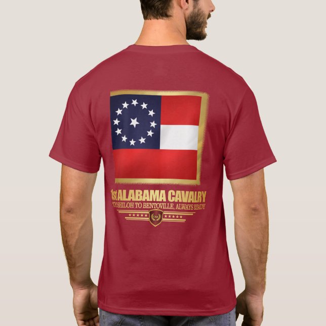 T-shirt 1st Alabama Cavalry (Dos)