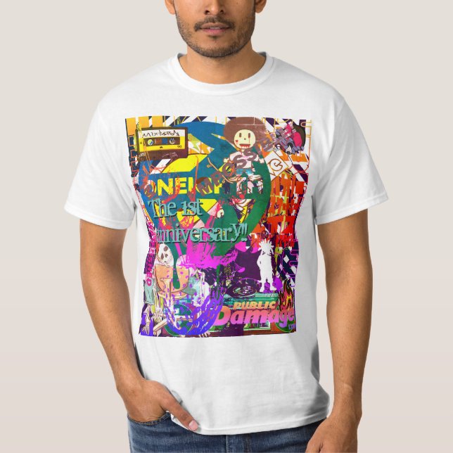 T-shirt 1st anniversary!! ONEIGHTH Tokyo Original  (Devant)