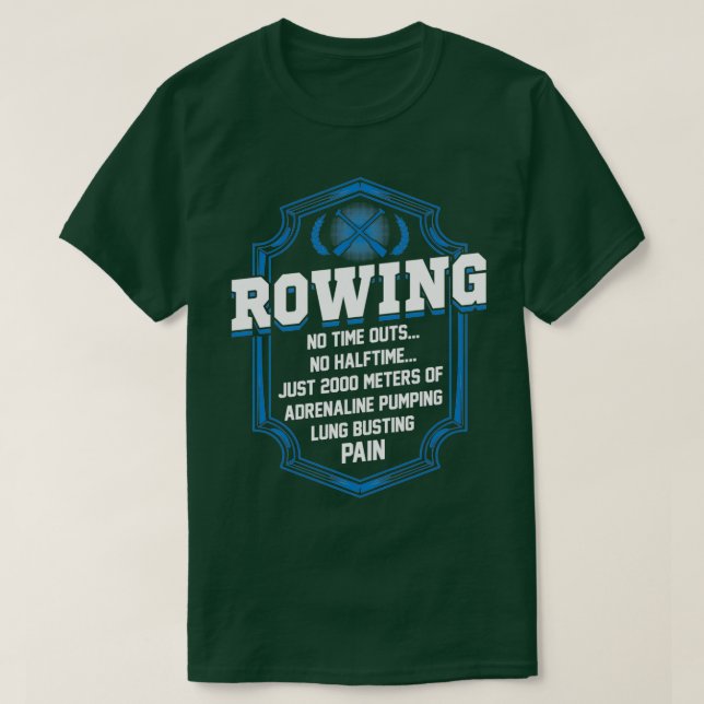 T-shirt 2000 Meters Rowing (Design devant)