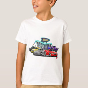 T-shirt 2003-06 scène de concessionnaire automobile de SSR