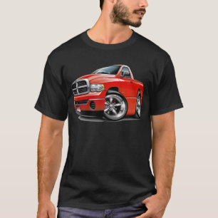 T-shirt 2003-08 camion de rouge de RAM de Dodge