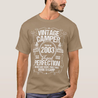 T-shirt 2003 Montagnes des campeurs Scout Scoutisme Campin