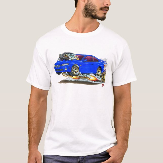 T-shirt 2004-06 voiture de bleu de GTO (Devant)