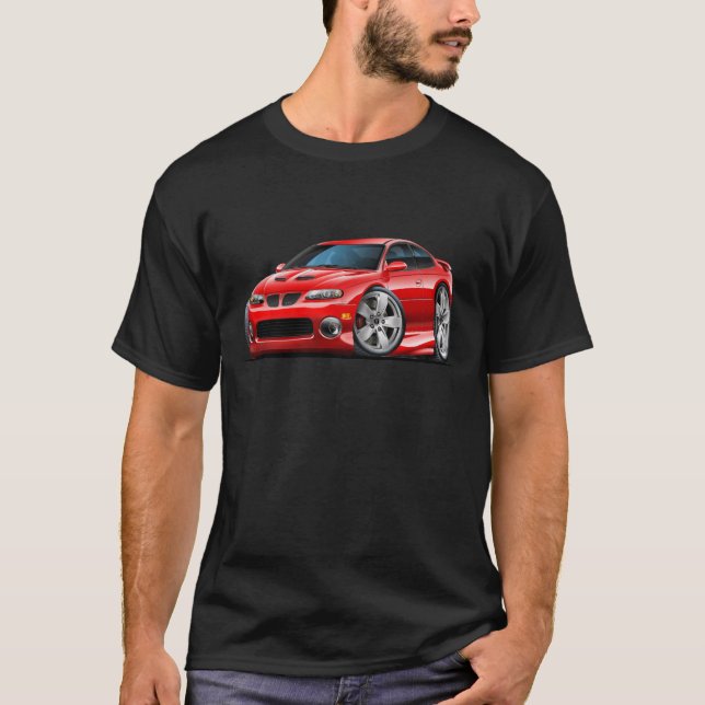 T-shirt 2004-06 voiture de rouge de GTO (Devant)