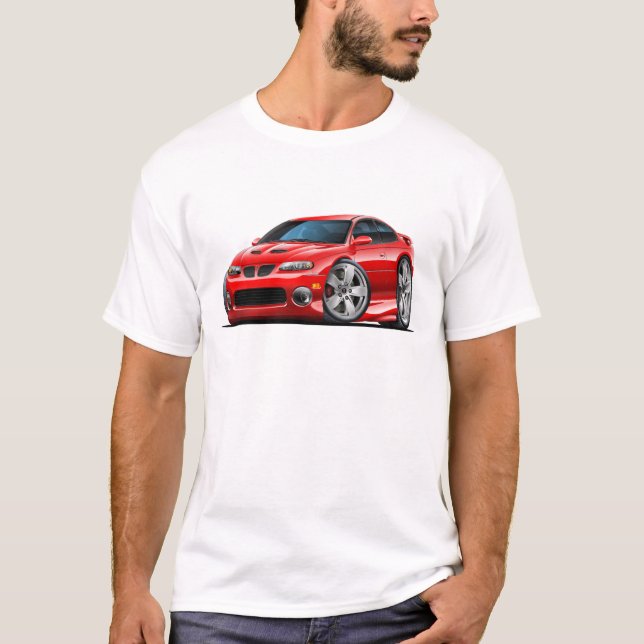 T-shirt 2004-06 voiture de rouge de GTO (Devant)