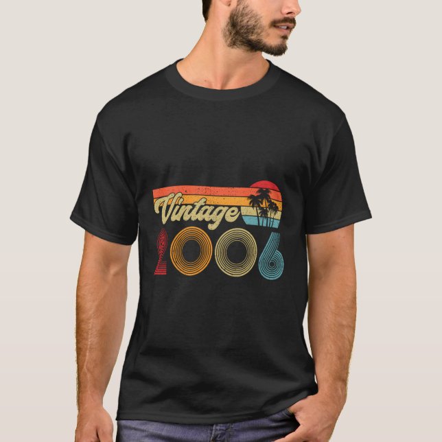 T-shirt 2006 Fait En 2006 17E 17 (Devant)