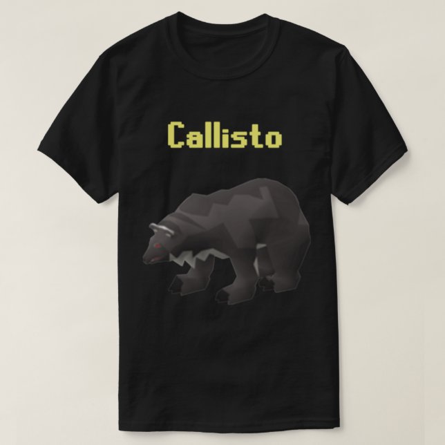 T-shirt 2007Scape Old School Callisto (Design devant)