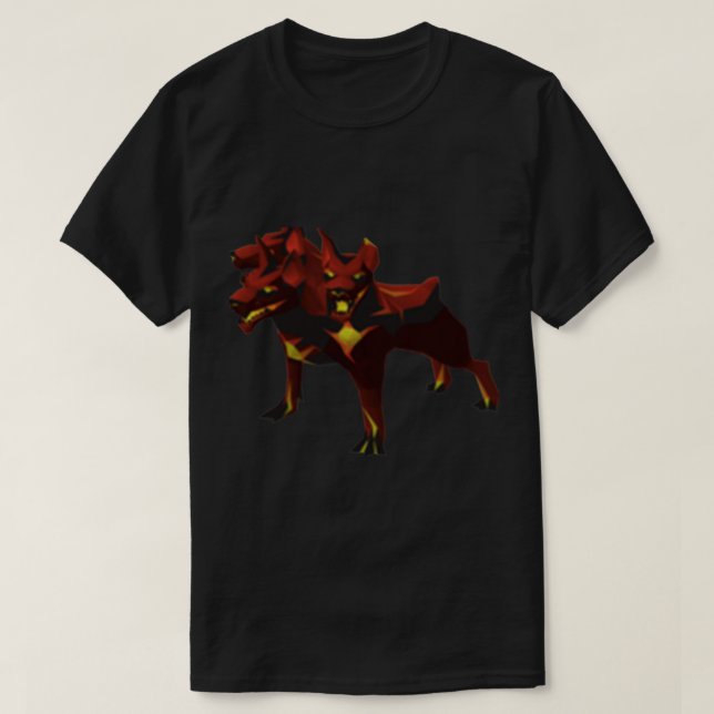 T-shirt 2007Scape Old School Cerberus (Design devant)