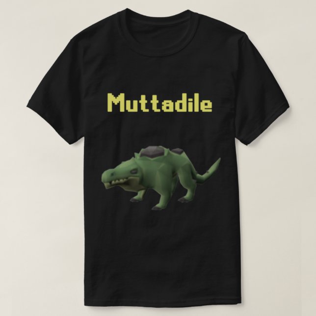 T-shirt 2007Scape Old School Muttadile (Design devant)
