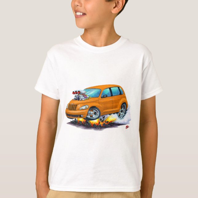 T-shirt 2008-10 voiture d'orange de croiseur de pinte (Devant)