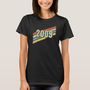 T-shirt 2009 Beach Classic 80s Vintage Rétro esthétique B