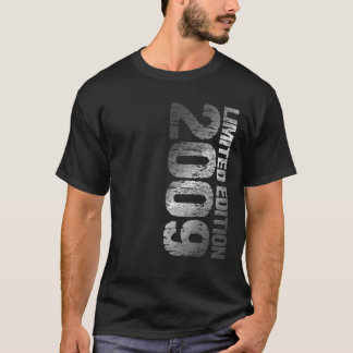 T-shirt 2009 Limited Edition 16e anniversaire 2009 Garçon 