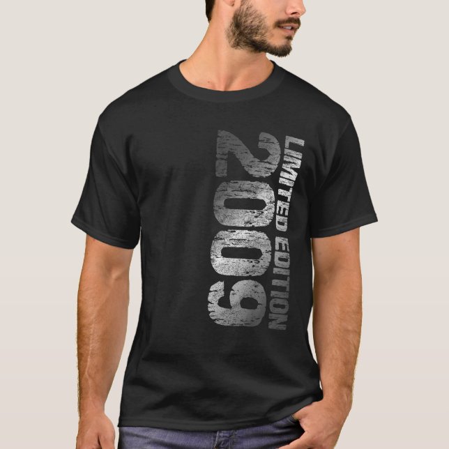 T-shirt 2009 Limited Edition 16e anniversaire 2009 Garçon  (Devant)
