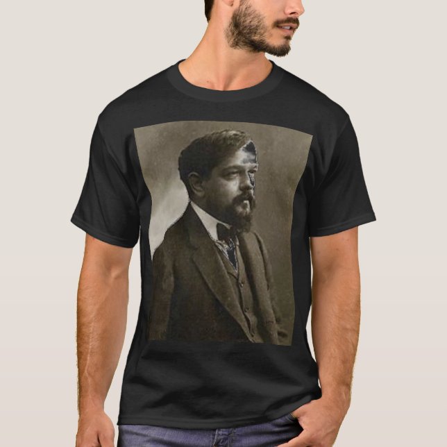T-shirt 200px-claude debussy Ca 1908, félix de poids du (Devant)