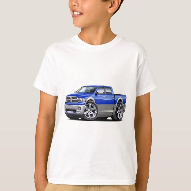 T-shirt 2010-12 double camion Bleu-Gris de RAM (Devant)