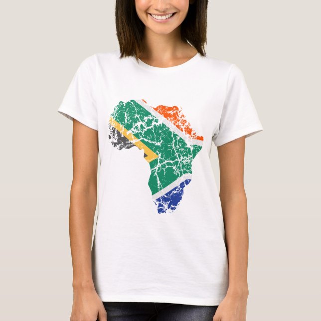 T-shirt 2010 de coupe du monde de l'Afrique du Sud (Devant)