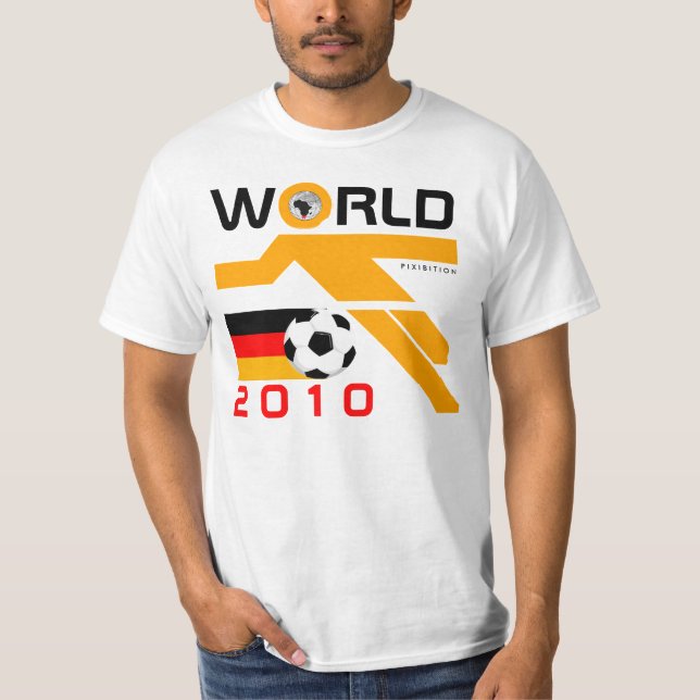 T-shirt 2010 de l'Allemagne de coupe du monde (Devant)