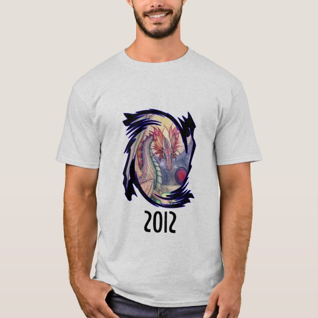 T-shirt 2012 Année de l'Imaginaire du Dragon (Devant)