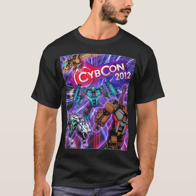T-shirt 2012 de CybCon (Devant)