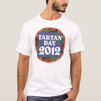 T-shirt 2012 de jour de tartan