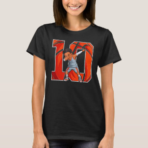 T-shirt 2013 10e anniversaire de basket-ball Dix garçon de