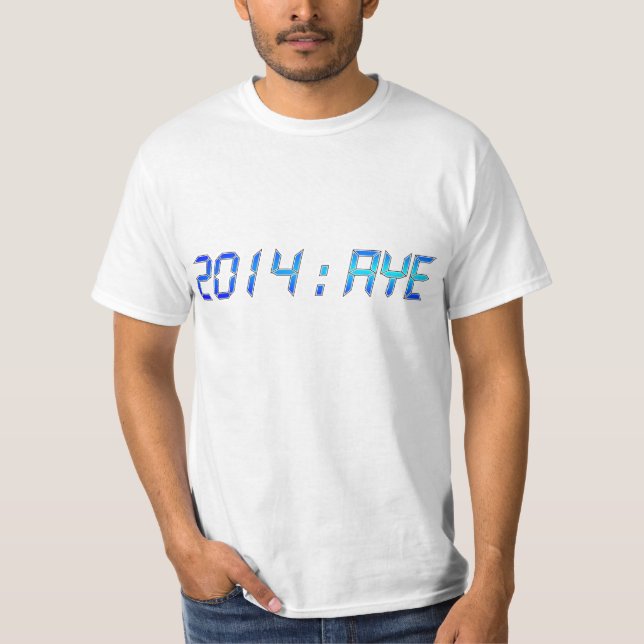 T-shirt 2014 : OUI - bleu (Devant)