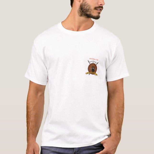 T-shirt 2014 relisez la chemise - JCon avec le nom (Devant)