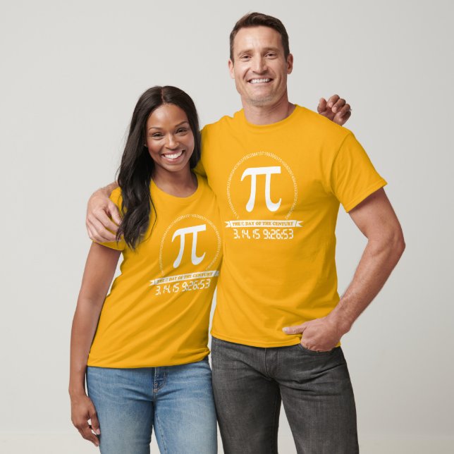T-shirt 2015 Le Jour Du Pi Du Siècle (Unisexe)