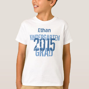 T-shirt 2015 ou toutes coutumes V08 de diplômé de jardin