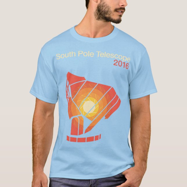 T-Shirt 2016 au télescope du Pôle Sud (Devant)