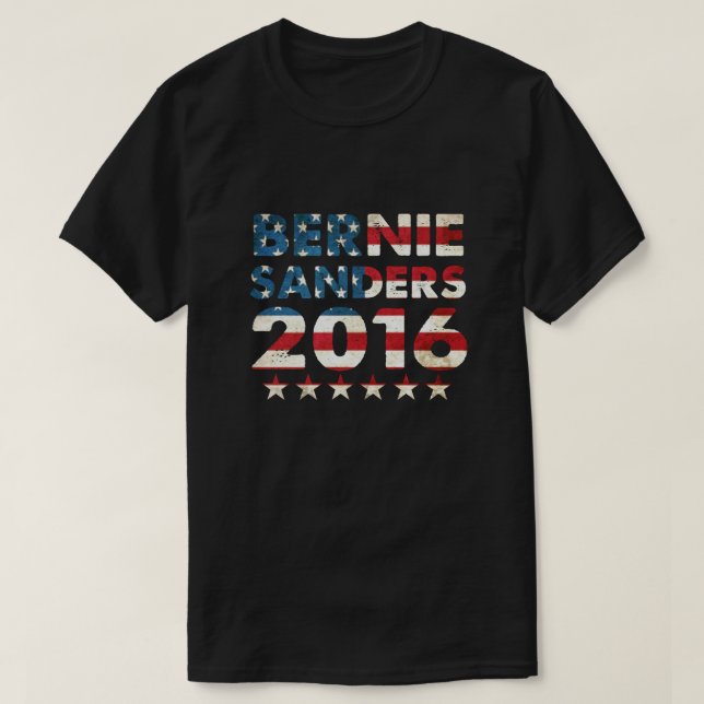 T-shirt 2016 de ponceuses de Bernie (Design devant)