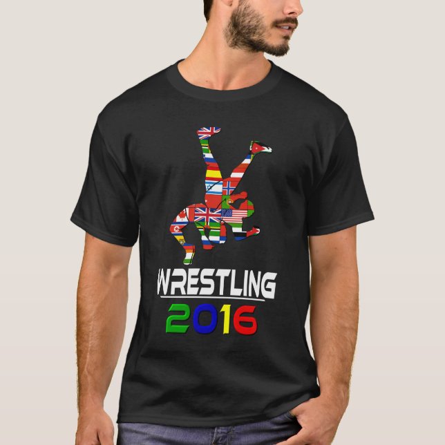 T-shirt 2016 : Lutte (Devant)