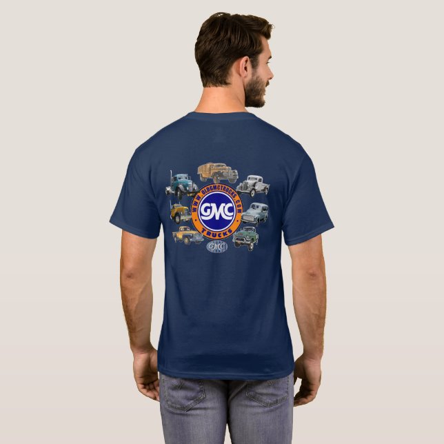 T-shirt 2017 d'oldGMCtrucks.com (Dos entier)