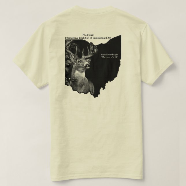 T-shirt 2018 d'exposition de l'ISSA (Design dos)