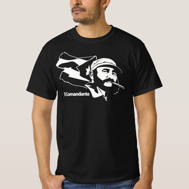 T-shirt " 2019 Baru Merek Atasan Keren T Shirt Fidel Castr (Devant)