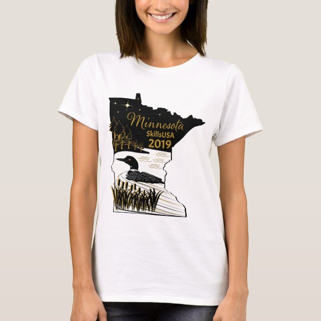 T-shirt 2019 de SkillsUSA (Devant)