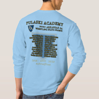 T-shirt 2020 AP Bruins Wrestling State Champs