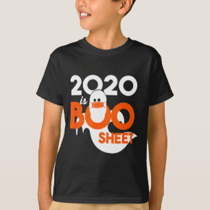 T-shirt 2020 est feuille de fantôme halloween